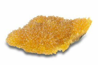 Intense Orange Calcite Crystal Cluster - Poland #282291