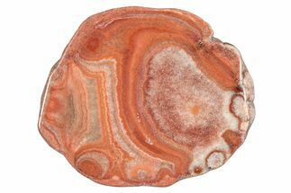 Polished Potato Agate Slice - England #283091