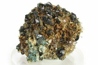 Lazulite Cluster with Siderite and Quartz - Yukon, Canada #283021