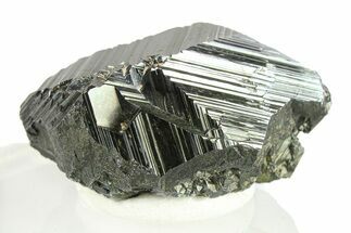 Striated Octahedral Magnetite Crystal - Utah #283917