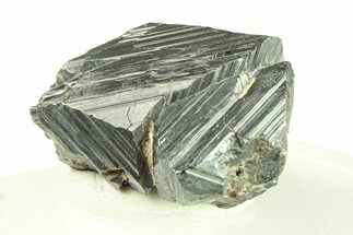 Striated Octahedral Magnetite Crystal - Utah #283956