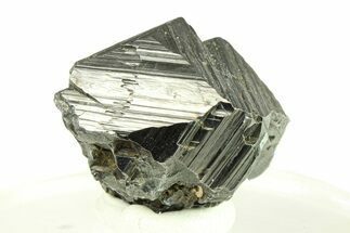 Striated Octahedral Magnetite Crystal - Utah #283960