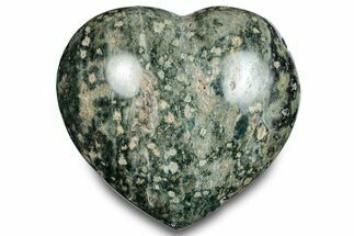 Polished Ocean Jasper Heart - Madagascar #283562