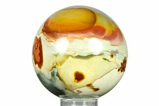 Polished Polychrome Jasper Sphere - Madagascar #283285