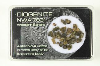 Diogenite Meteorite Fragments (g) - From Vesta Micro-Planet #284769