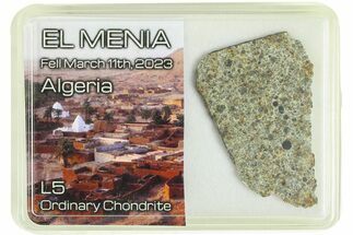 L Chondrite Meteorite ( g) Slice - El Menia #285485