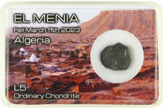 El Menia Chondrite Meteorite ( g) Fragment - Fall #285500