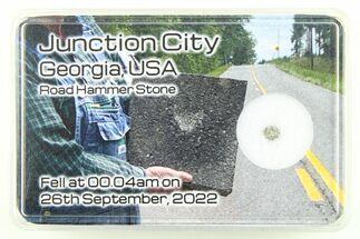 Junction City Chondrite Meteorite Fragment - Fall #285802