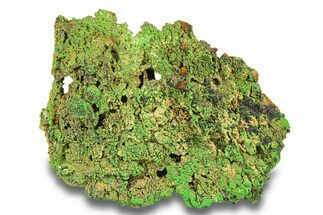 Striking Green Conichalcite on Chrysocolla - Namibia #285060