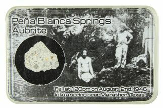 Aubrite Meteorite Fragment - Peña Blanca Springs #286056