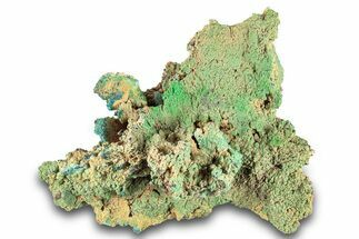 Forest Green Conichalcite on Chrysocolla - Namibia #285068