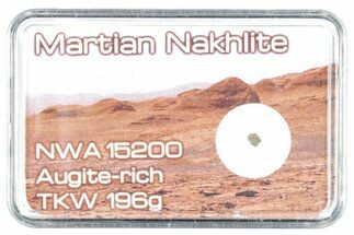 Martian Nakhlite Meteorite Fragment - NWA #288362