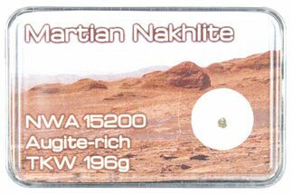 Martian Nakhlite Meteorite Fragment - NWA #288369