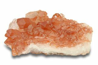 Tangerine Quartz Crystal Cluster - Brazil #289730