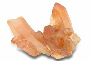 Tangerine Quartz Crystal Cluster - Brazil #289738