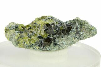 Gemmy Andradite Garnets with Epidote - Afghanistan #290357