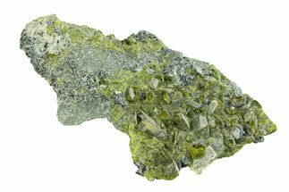 Gemmy Green Epidote with Clinochlore - Afghanistan #290369