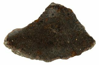 Polished Rafsa Angrite Meteorite Slice ( g) - Algeria #291756