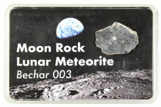 Lunar Meteorite ( g) Slice - Bechar #291332