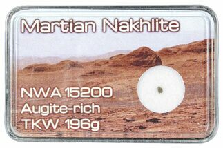 Martian Nakhlite Meteorite Fragment - NWA #292157