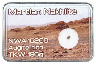 Martian Nakhlite Meteorite Fragment - NWA #292188