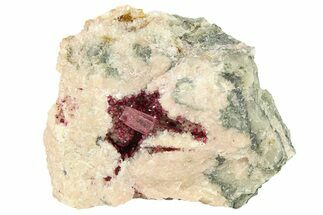 Roselite and Cobaltoan Calcite in Dolomite - Morocco #291129