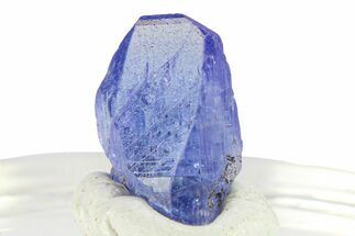 Brilliant Blue-Violet Tanzanite Crystal -Merelani Hills, Tanzania #293443