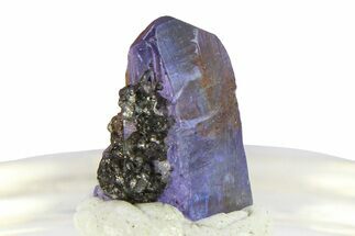 Brilliant Blue-Violet Tanzanite Crystal -Merelani Hills, Tanzania #293444