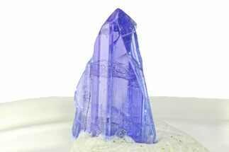 Brilliant Blue-Violet Tanzanite Crystal -Merelani Hills, Tanzania #293436