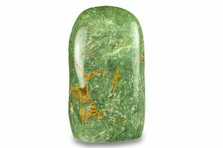 Free-Standing, Polished Green Chrysoprase - Madagascar #293404