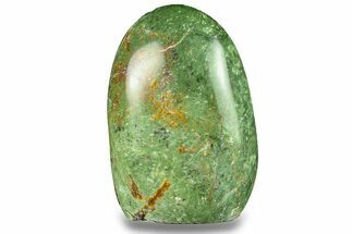 Free-Standing, Polished Green Chrysoprase - Madagascar #293424