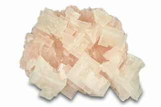 Pink Halite Crystal Cluster - Trona, California #293244