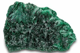 Silky Fibrous Malachite Cluster - DR Congo #294666