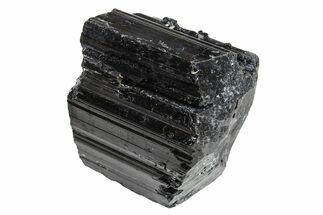 Terminated Black Tourmaline (Schorl) Crystal - Madagascar #295014