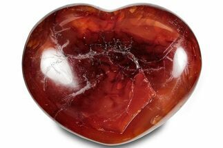 Colorful Carnelian Agate Heart #293742