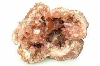 Rosy Pink Amethyst Geode Section - Argentina #296793