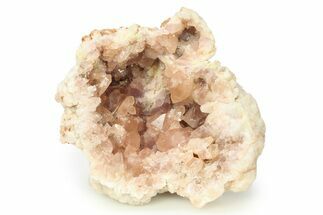 Sparkly Pink Amethyst Geode Half - Argentina #296796