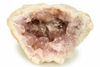 Sparkly Pink Amethyst Geode Section - Argentina #296810