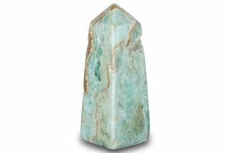 Polished Blue Caribbean Calcite Obelisk - Pakistan #297102