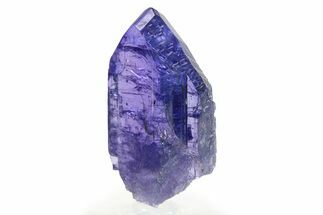 Brilliant Blue-Violet Tanzanite Crystal - Merelani Hills, Tanzania #298588