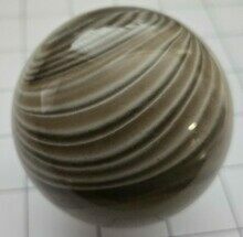 Polished Striped Flint Sphere - Poland #299301