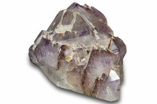 Amethyst Crystal Cluster with Hematite Inclusions - Madagascar #299628