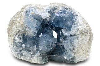 Sparkling Celestine (Celestite) Crystal Cluster - Madagascar #300091