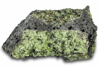 Peridot in Basalt - Arizona #300602