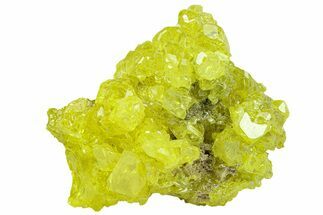 Bright-Yellow Sulfur Crystals - Bolivia #301851