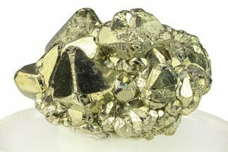 Octahedral Pyrite Crystal Cluster - Peru #301974