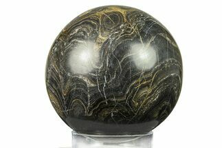 Polished Stromatolite (Greysonia) Sphere - Bolivia #302465