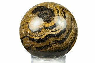 Polished Stromatolite (Greysonia) Sphere - Bolivia #302466