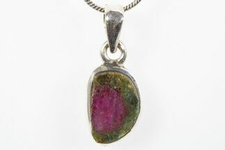 Ruby in Kyanite Pendant (Necklace) - Sterling Silver #302821