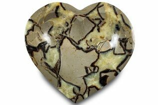 Polished Crystal & Stone Hearts For Sale